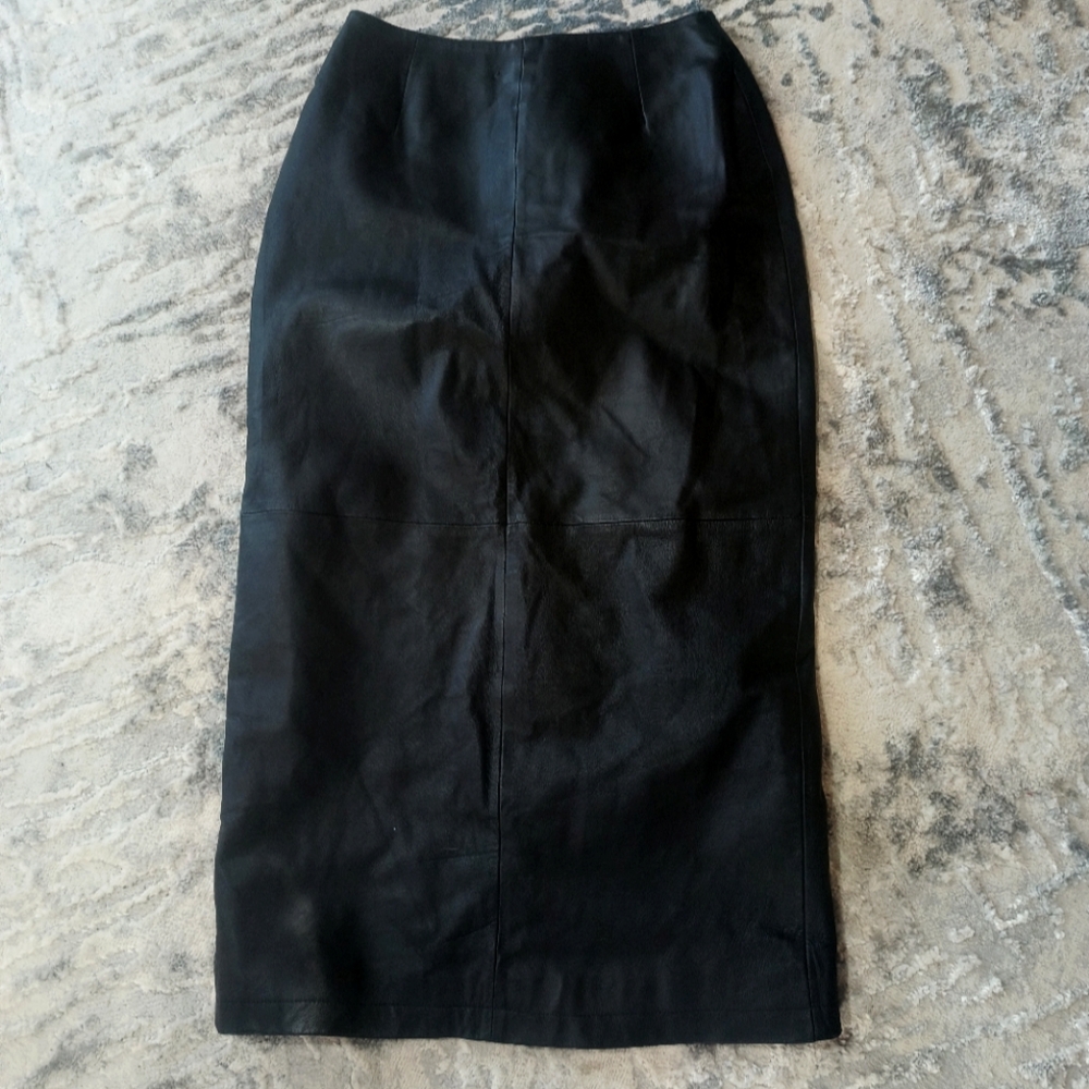 Leather Skirt